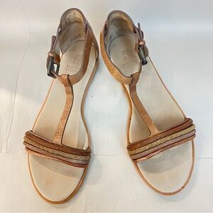 Brunello Cucinelli Monili T-Strap Sandals